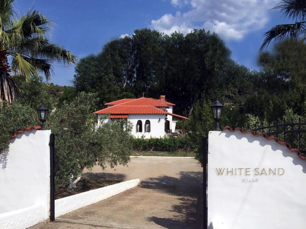 White Sand Villa Koviou Beach Nikiti Ситонья Экстерьер фото